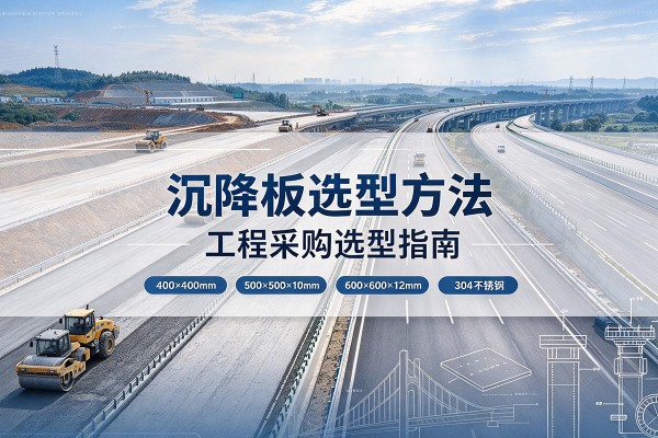 阿克塞沉降板选择方法