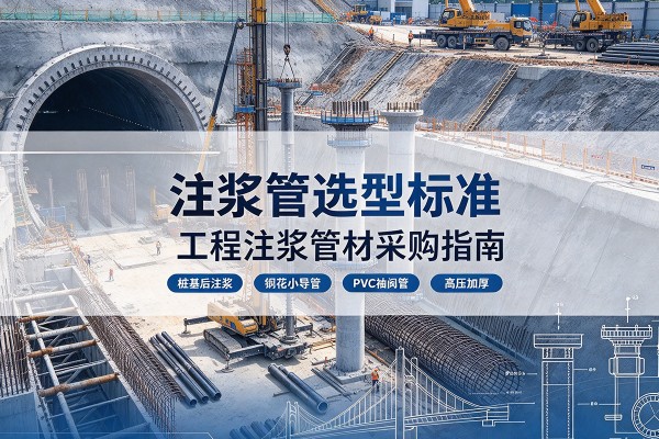 阿克塞注浆管选型标准