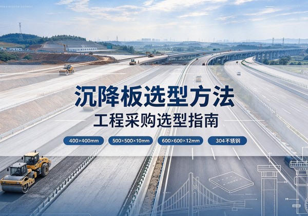 阿克塞沉降板选择方法