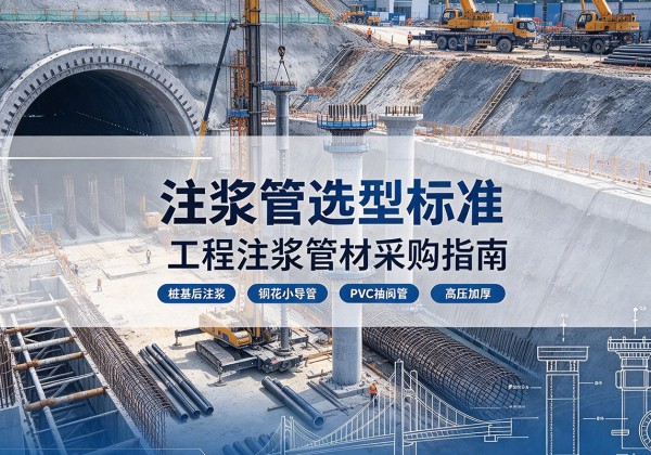 阿克塞注浆管选型标准